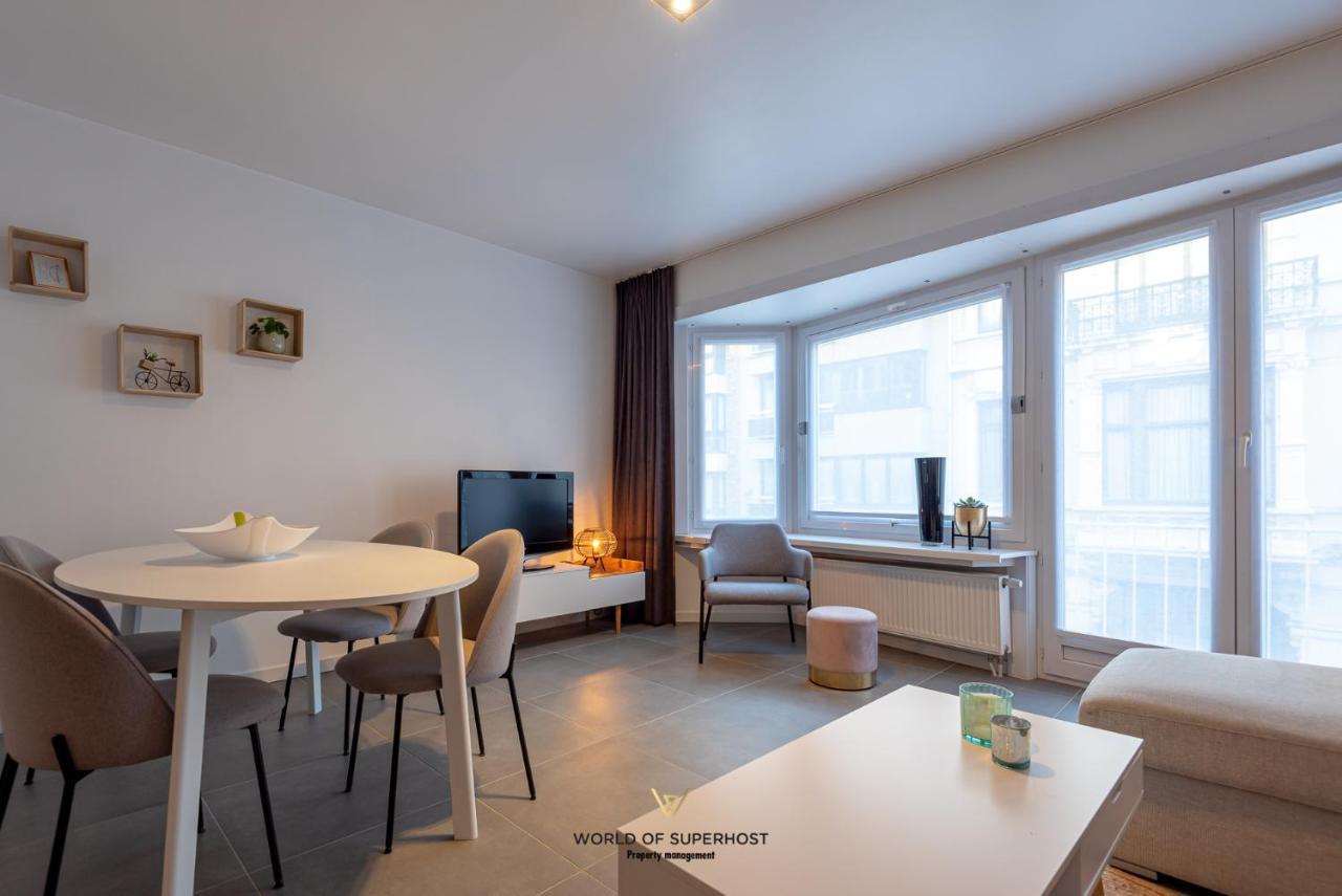 Spacious Apartment Closeby The Sea Up To 6 People! Ostenda Esterno foto